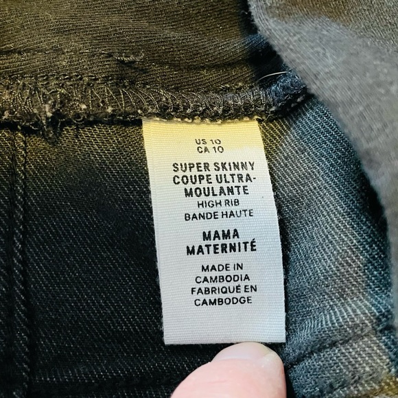 H&M Mama Super Skinny Maternity Jeans - Picture 5 of 7